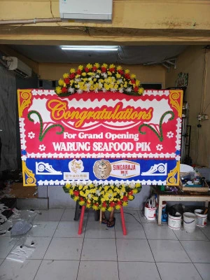 Papan Bunga di Pulasaren Pekalipan